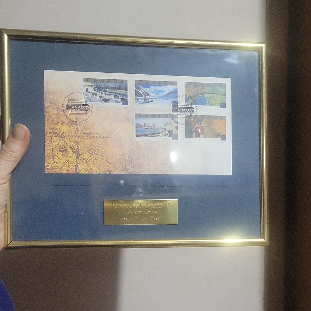 2003~ Professionally Framed~Canaduan Stamps~
